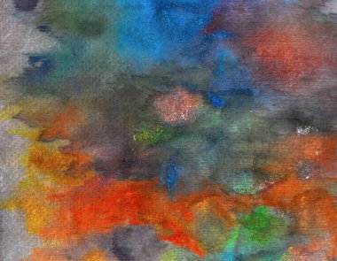 Soyut arkaplan rengi. Modern sanat dokusu. Mürekkep, boya, suluboya.