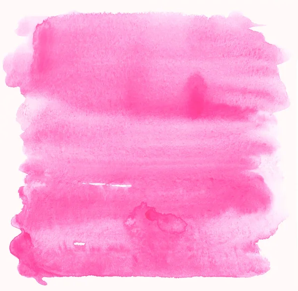 Pink Watercolor Background Design Element — Stock Photo, Image