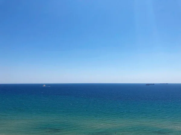 Hermoso Fondo Mar Tranquilo Concepto Viaje Estilo Tendencia Mínima — Foto de Stock