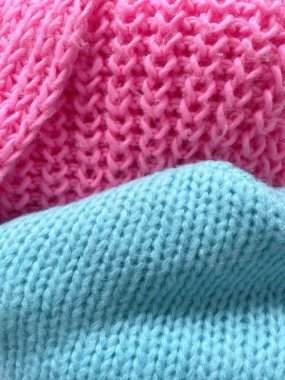 Örgü arka plan. Küçük ve büyük at kuyruğu.