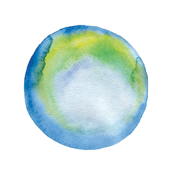 Watercolor circle — Stock Photo, Image