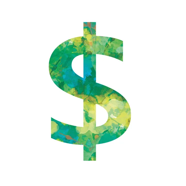 Abstraction  dollar sign — Stock Photo, Image