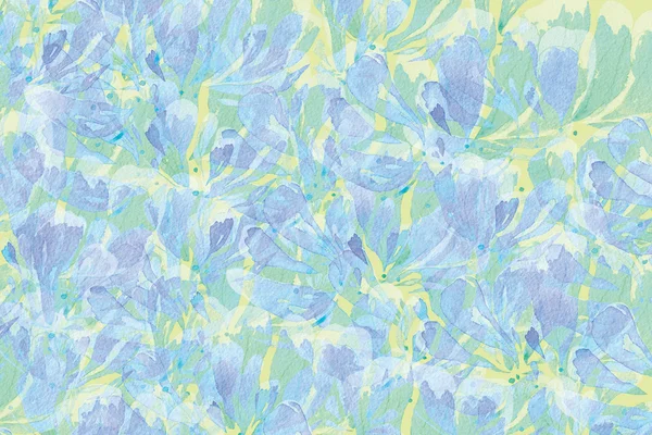 Abstrakt akvarell blomma bakgrund — Stockfoto