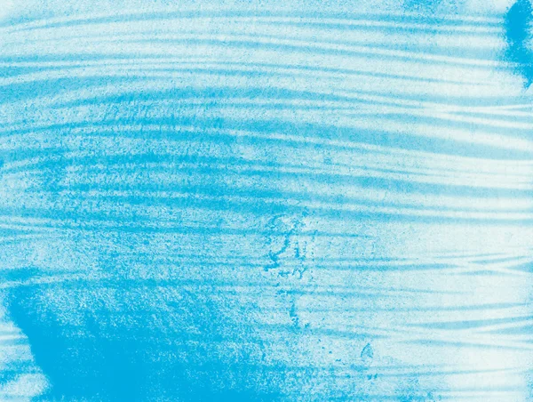 Bleu abstrait aquarelle fond — Photo