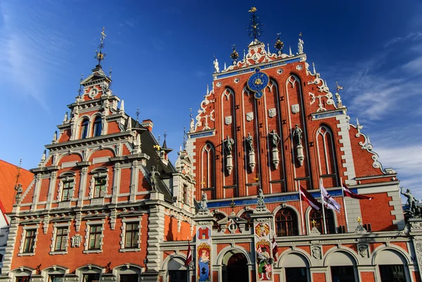 House of the Blackheads, Riga, Lettonia — Foto Stock