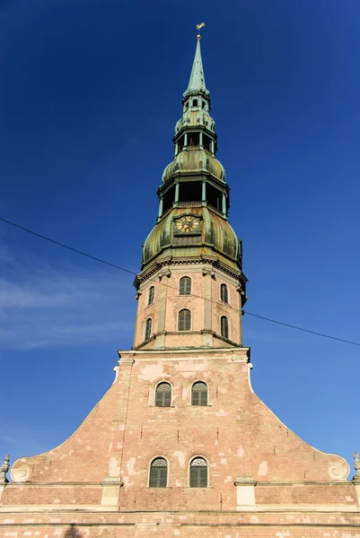 Церковь Святого Петра, Рига, Латвия — стоковое фото