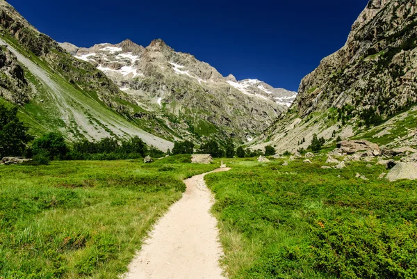 Mountain path in French Alps, France — Stock Photo, Image