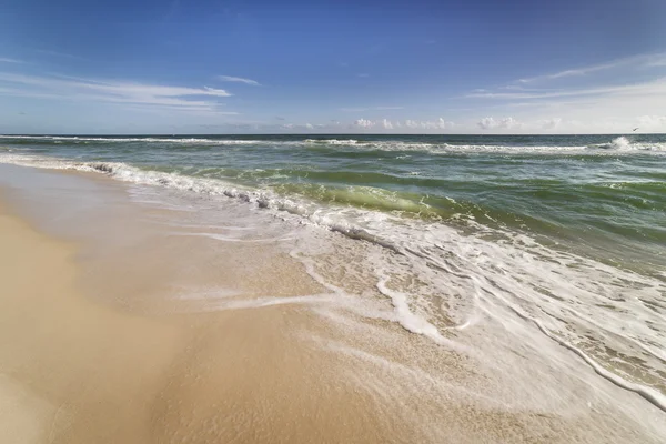 Ongerepte Florida strand geen mensen — Stockfoto