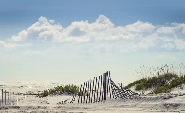 Strahlend sonniger Tag am Strand — Stockfoto