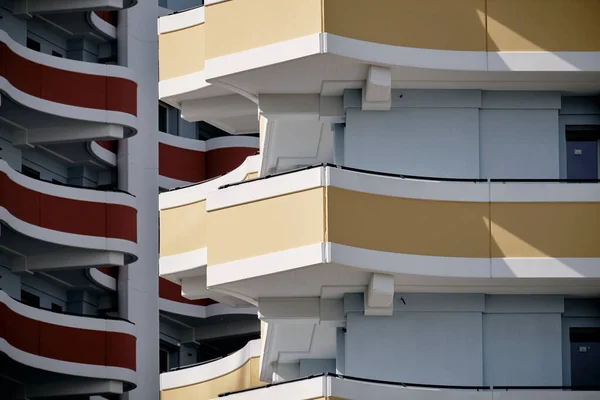 Fachada Edificios Modernos Bicocca Milán Lombardía Italia — Foto de Stock