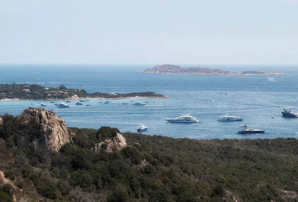 Prachtig Panorama Aan Kust Van Noord Sardinië Reisdoel Vakantie Concept — Stockfoto