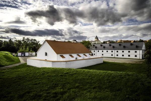 Crown Fortress Olomouc Overblijfselen Van Een Fort Een Unieke Barokke Stockfoto