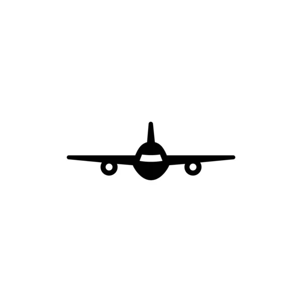 Fly Airplane Flying Aircraft Aviation Icono Vector Plano Ilustración Símbolo Vector de stock