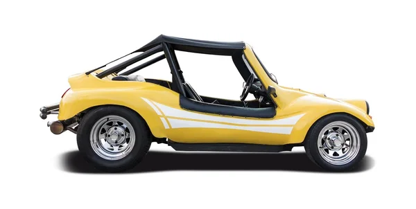 Yellow dune buggy — Stock fotografie