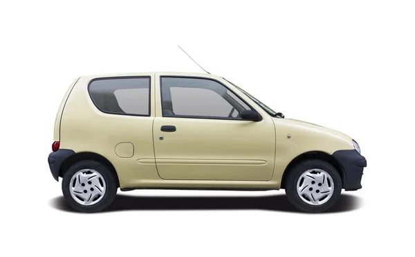 Beyaz izole fiat Seicento — Stok fotoğraf