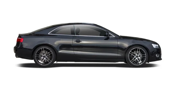 Black Audi A5 coupe — Stock Photo, Image