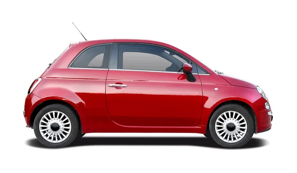 Nuevo Fiat 500 rojo —  Fotos de Stock