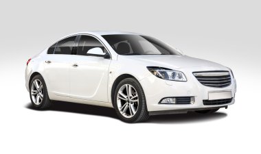 Opel Insignia isolated on white clipart