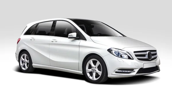 Mercedes Benz B200 isolated on white — Stock Photo, Image