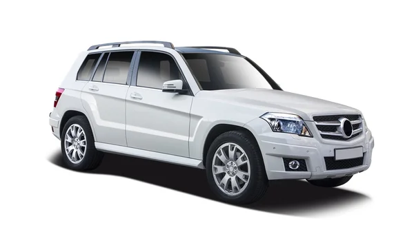 Mercedes-Benz GLS isolado em branco — Fotografia de Stock