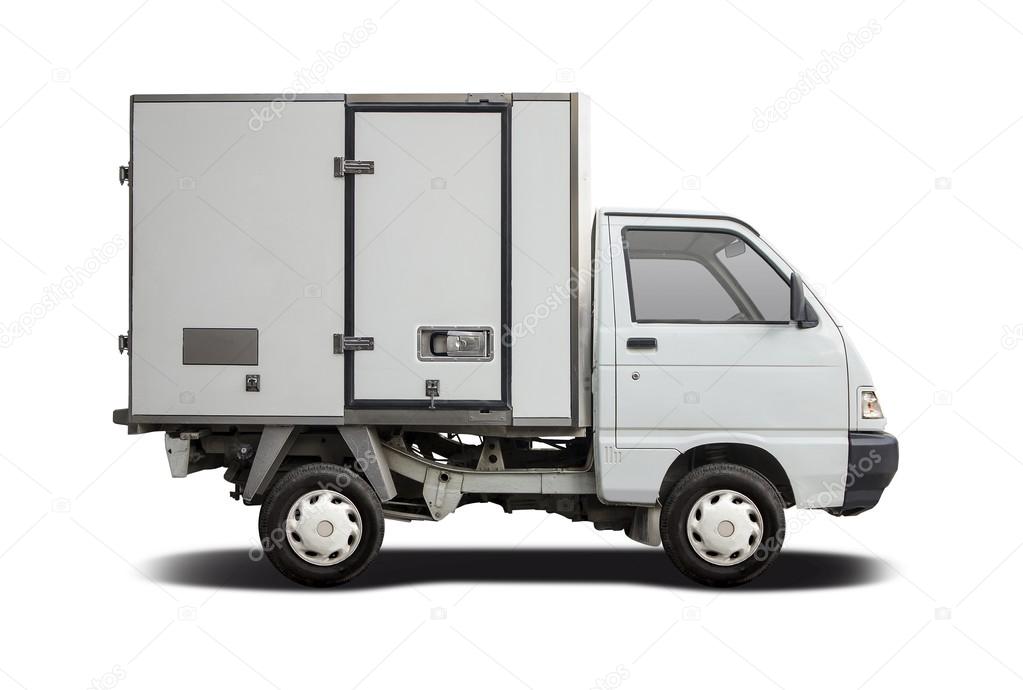 small refrigerated truck