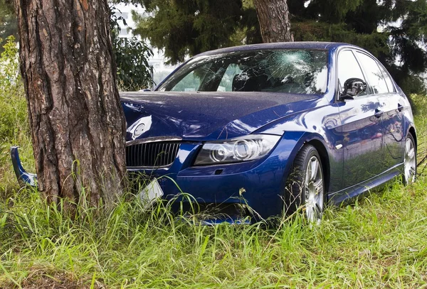 Accidente de coche — Foto de Stock