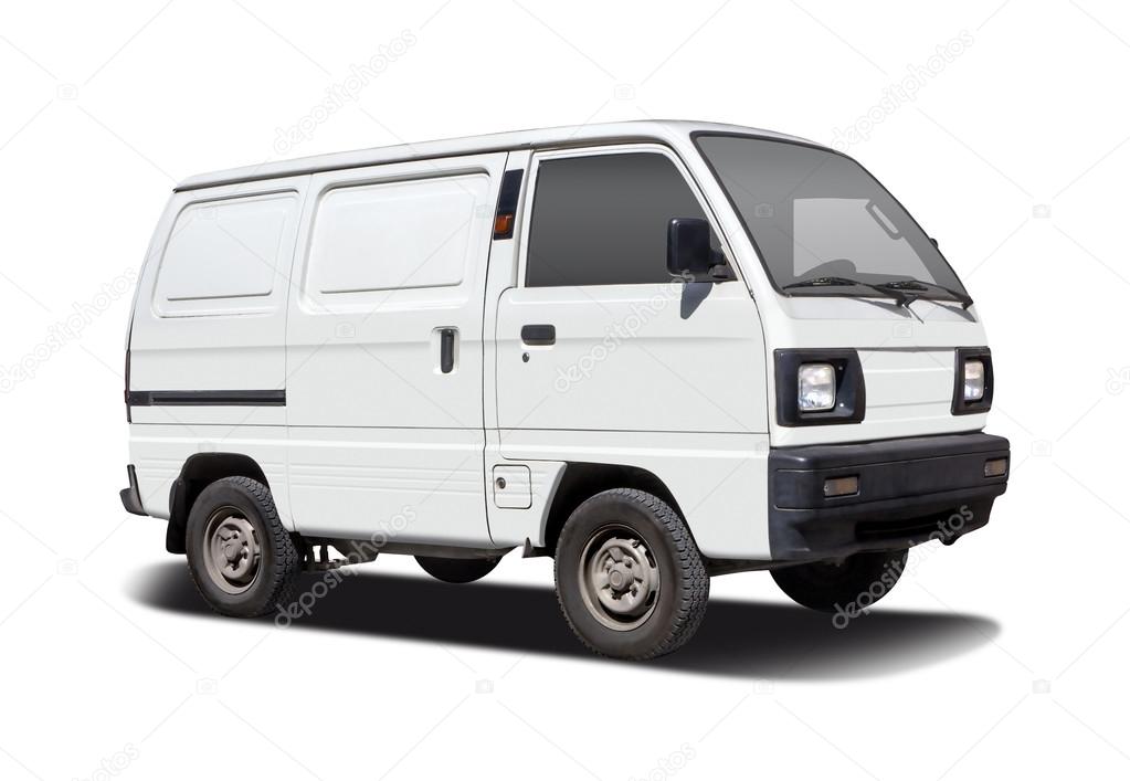 Small delivery van – Stock Editorial 