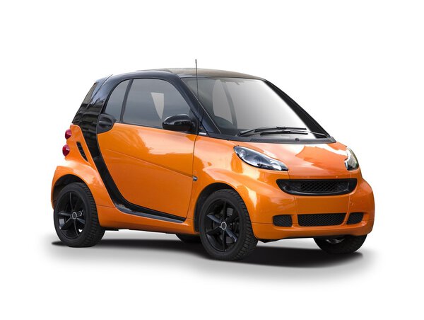 Smart for two isolated on white