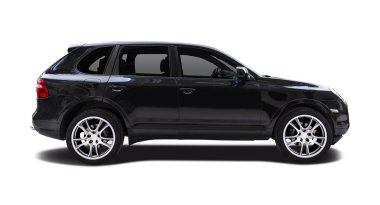 Porsche Cayenne beyaz izole