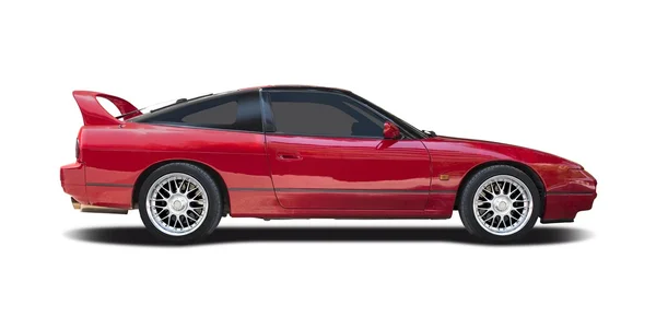 Nissan 200sx červené izolovaných na bílém — Stock fotografie