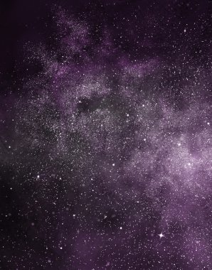 Evren yıldız, nebula ve galaksiyle dolu.