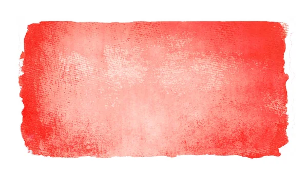 Watercolor Rectangle Background Isolated White — Stock Photo, Image
