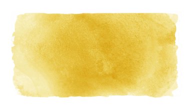 Suluboya dikdörtgen arkaplanı beyaza izole edildi