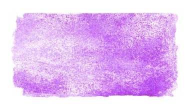 Suluboya dikdörtgen arkaplanı beyaza izole edildi