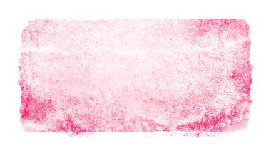 Suluboya dikdörtgen arkaplanı beyaza izole edildi