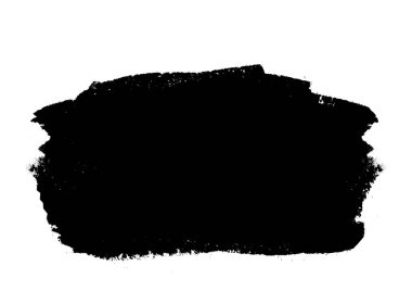 Arkaplan olarak beyaz üzerine suluboya siyah dikdörtgen