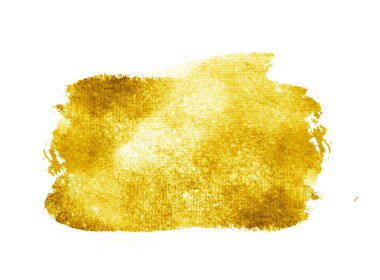 Beyaz arkaplanda suluboya dikdörtgeni