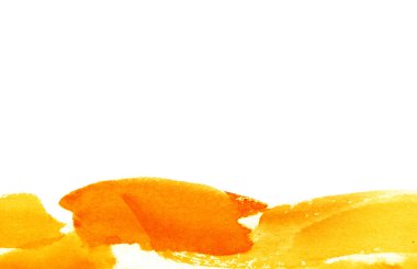 Arkaplan olarak beyaz üzerine suluboya sıçraması