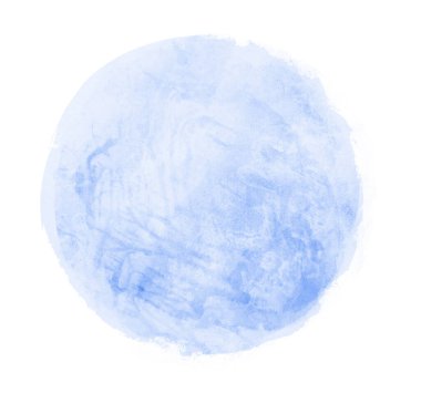 Arkaplan olarak beyaz üzerine suluboya daire