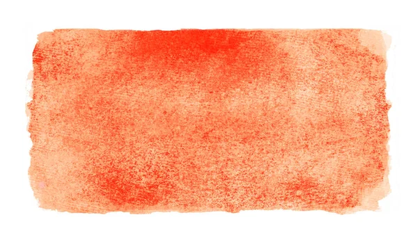 Watercolor Rectangle Background Isolated White — Stock Photo, Image