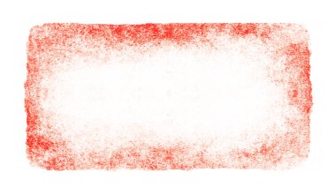 Suluboya dikdörtgen arkaplanı beyaza izole edildi