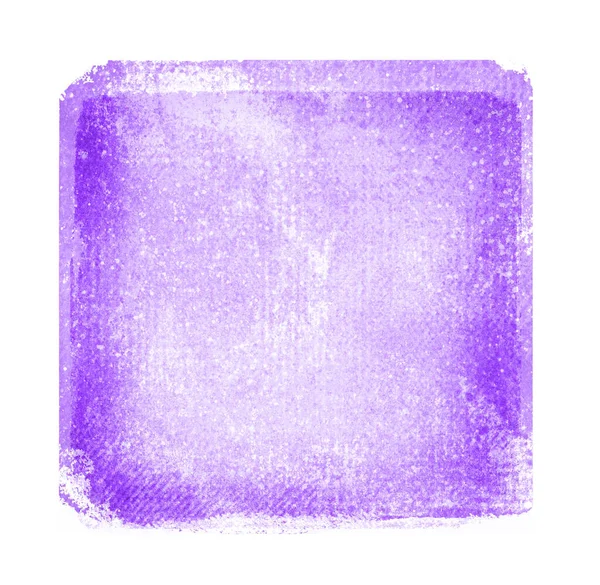 Watercolor Sqaure White Background — Stock Photo, Image