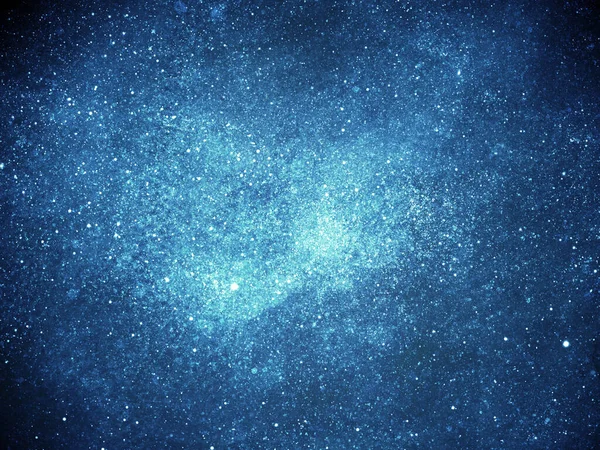 Nocne Niebo Gwiazdami Jako Tłem Akwarela — Zdjęcie stockowe