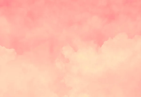 Kleur Lucht Met Wolken Als Achtergrond — Stockfoto