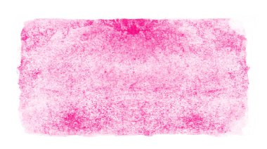 Suluboya dikdörtgen arkaplanı beyaza izole edildi