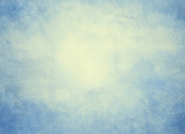 Céu Colorido Com Nuvens Como Fundo Aquarela — Fotografia de Stock