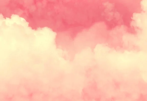 Färg Himmel Med Moln Som Bakgrund — Stockfoto