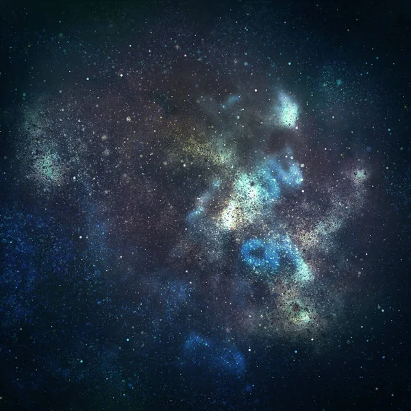 Нічне Небо Зірками Фоном Всесвіт — стокове фото