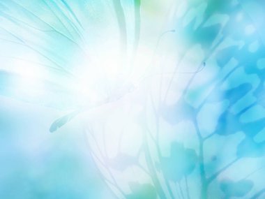 Kelebekli doğal arkaplan