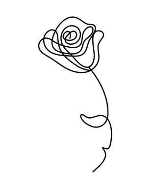 Beyaz arkaplanda izole edilmiş suluboya çizgi çizimi